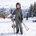 Dětské lyžařské kalhoty KADVA Moky JR WP 8K/5K stříbrné 5