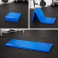 Skládací gymnastická matrace TREXO 180 x 60 x 5 cm blue 10