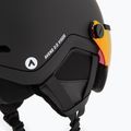 Dětská lyžařská helma ATTABO Avens 2.0 Jr Visor černá 7