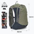 Turistický batoh KADVA Zivo 10 l grey 2