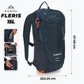Turistický batoh KADVA Fleris 15 l modrý 2