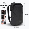 Turistický batoh KADVA Londer 25 l černý 2