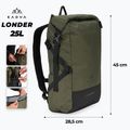 Turistický batoh KADVA Londer 25 l zelený 2