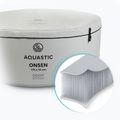 Bazén nafukovací AQUASTIC ONSEN drop stitch 1200 l 178 cm šedý 2
