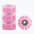 Kolečka k bruslím ATTABO Diamond 4 ks pink