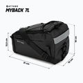 Brašna na kolo ATTABO MyBack 7 l black 7