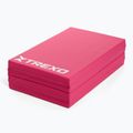 Skládací gymnastická matrace TREXO 195 x 80 x 5 cm pink 4