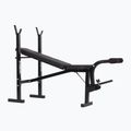 Posilovací lavice XTREXO BenchFit Lite se stojanem a činkou black 8