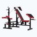 Posilovací lavice XTREXO BenchFit Max se stojanem a bicepsovým pultem black