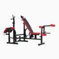 Posilovací lavice XTREXO BenchFit Max se stojanem a bicepsovým pultem black 8