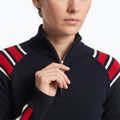 Dámský svetr Woolcano SWT1094 Czarny/Kremowy/ Czerwony 7