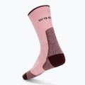 Dámské ponožky Woolcano SCK1098 Różowy/Bordowy 2