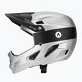 Cyklistická helma ATTABO State 1.0 full face silver 3