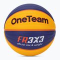 Basketbalový míč  OneTeam Rim Rush Fiba 3x3 blue