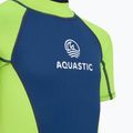 Dětský plavecký neopren  AQUASTIC Wavey Jrb 2 mm green/navy blue 5