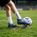 Dětské fotbalové ponožky OneTeam Precision Grip non-slip 2-pack white 8