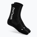 Dětské fotbalové ponožky OneTeam Precision Grip non-slip 2-pack black