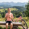Dětské cyklistické tričko ATTABO TEVRA JR krátký zip růžové 6
