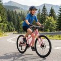 Dětské cyklistické tričko ATTABO TEVRA JR krátký zip modré 7