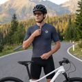 Pánská cyklistická tričko ATTABO TEVRA krátký zip černé 6
