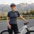 Dámské cyklistické tričko ATTABO TEVRA krátký zip černé 15