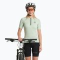 Dámské cyklistické tričko ATTABO TEVRA krátký zip mátová 5