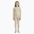 Dětská sada termoprádla WOOLCANO Merino SET0683 beige