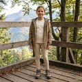 Dětská sada termoprádla WOOLCANO Merino SET0982 beige 7