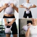 Měkký kettlebell XTREXO 4 kg purple 6