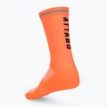 Cyklistické ponožky ATTABO Maxis Visible Pro 3 páry oranžové 4