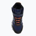 Dětské trekingové boty KADVA Rocky Trail Mid WaterProof Softshell modré 8