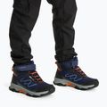 Dětské trekingové boty KADVA Rocky Trail Mid WaterProof Softshell modré 2