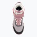 Dětské trekingové boty KADVA Rocky Trail Mid WaterProof Softshell gray / pink 8