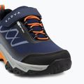 Dětské trekingové boty KADVA Rocky Trail Low WaterProof Softshell modré 10