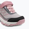Dětské trekingové boty Kadva Rocky Trail Low WaterProof Softshell gray / pink 10