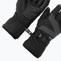 Dámské lyžařské rukavice  KADVA Mountain Flow Pro kůže 3M Thinsulate black 6