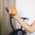 Neoprenová činka TREXO TX0-B4M009 1,5 kg orange 5