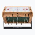 Hrací stůl 3in1 OneTeam FunArena fotbálek, push hockey, kulečník dřevěný black 7
