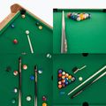 Hrací stůl 3in1 OneTeam FunArena fotbálek, push hockey, kulečník dřevěný black 23