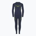 Dětský set termoprádla KADVA ALPINESTEP THERMO LIGHT PLUS navy / green 10