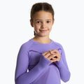 Komplet termoaktivního prádla dětského KADVA ALPINESTEP THERMO LIGHT PLUS bezešvý fialový 5