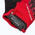 Cyklistické rukavice ATTABO Vito gel shock proof red/black 6