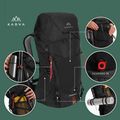 Trekový batoh KADVA Sendero 35 l černý 22