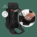 Trekový batoh KADVA Sendero 35 l černý 24