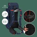 Trekingový batoh KADVA Sendero 35 l steel blue 24