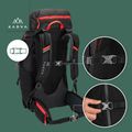 Batoh KADVA Vagabundo 40 l black 28