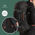 Trekový batoh KADVA Vagabundo 40 l černý 29
