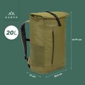 Městský batoh KADVA Companion 20 l khaki  17