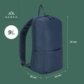 Městský batoh KADVA CityQuest 9 l navy blue 7
