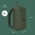 Městský batoh KADVA CityQuest 9 l green 7